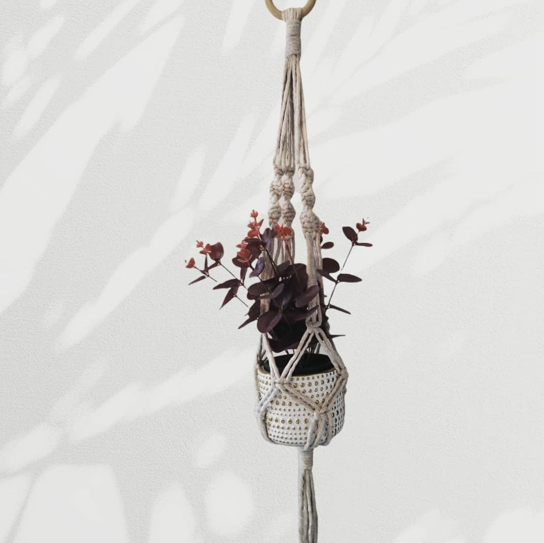 Jardinière, Suspension pour Plante en Macramé - FIORE