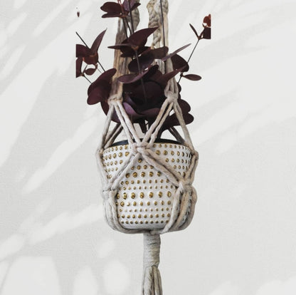 Jardinière, Suspension pour Plante en Macramé - FIORE