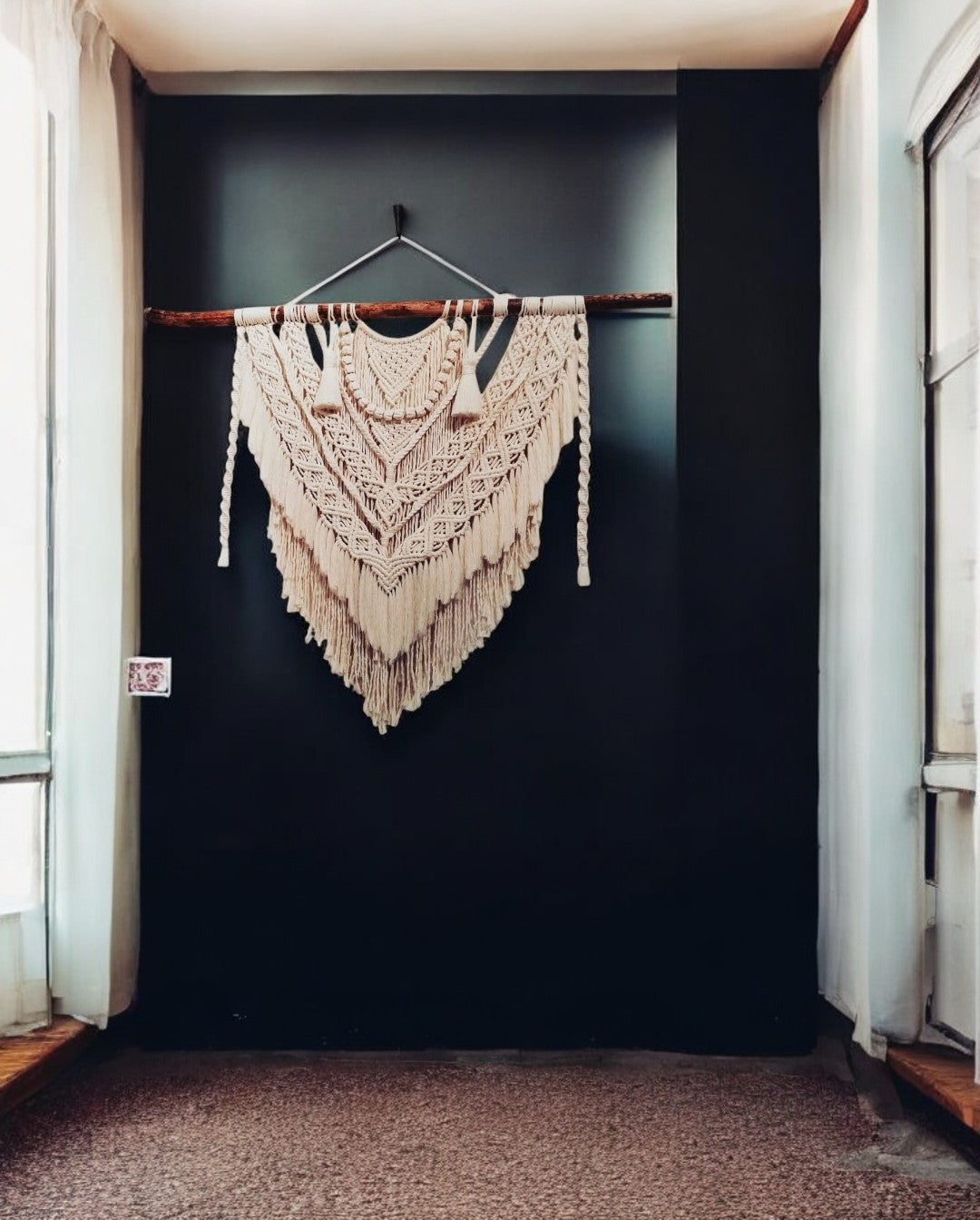 Décoration Murale en Macramé - KAYA