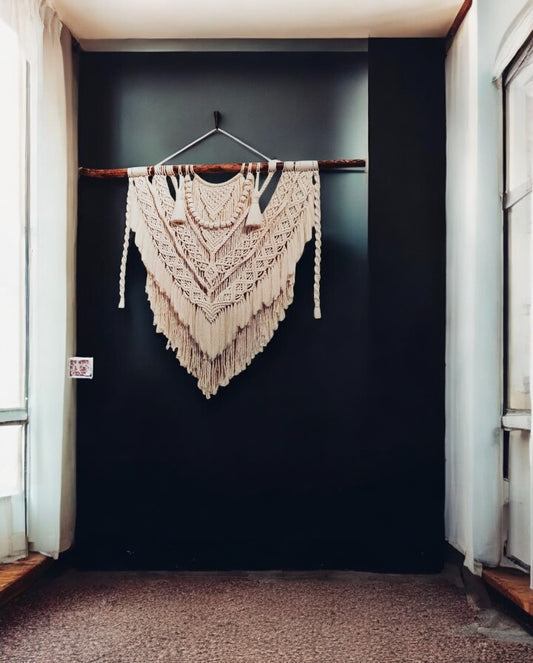 Décoration Murale en Macramé - KAYA