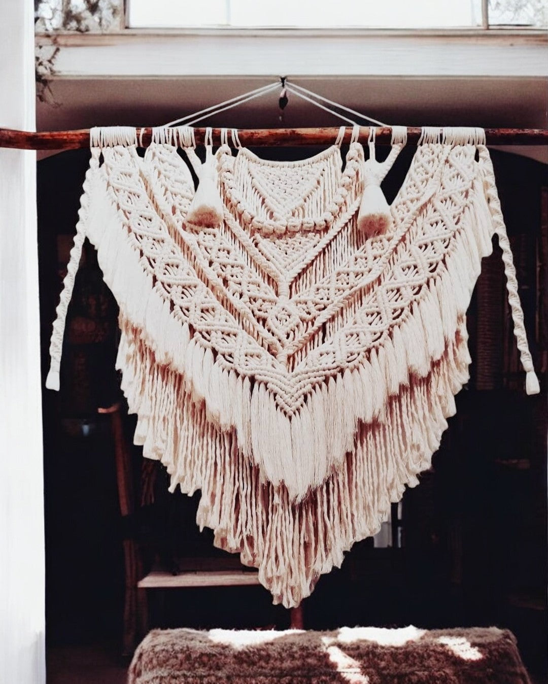 Décoration Murale en Macramé - KAYA