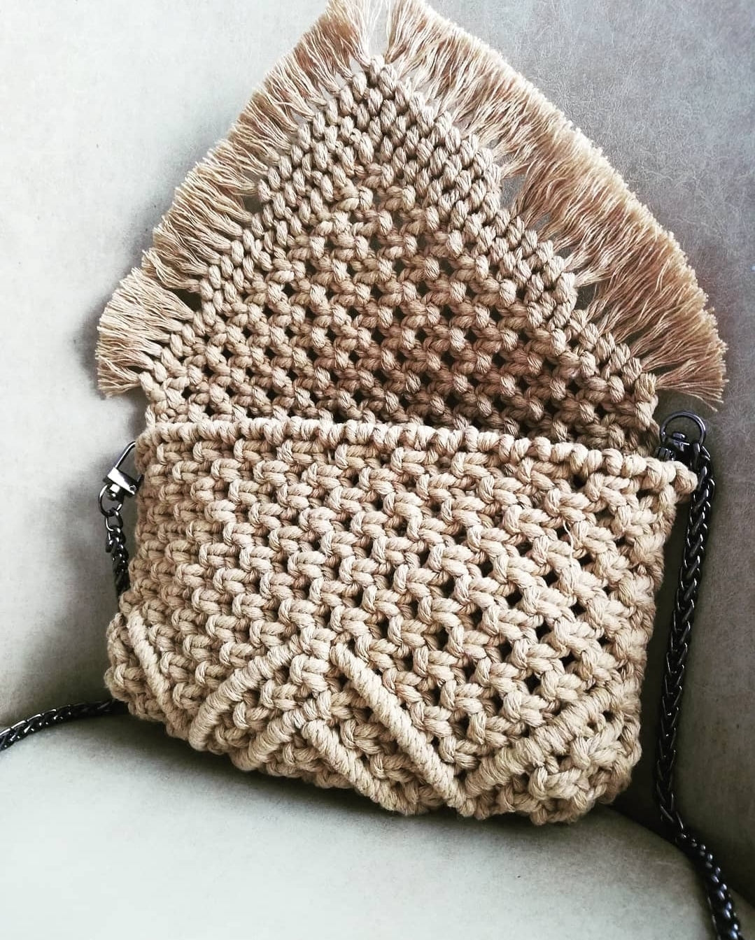 Sac en Macramé - AMORE